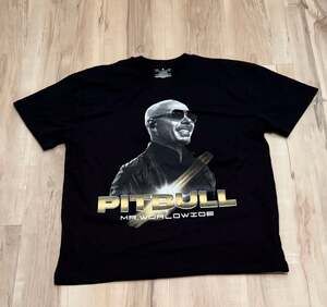 Pitbull Mr. Worldwide Graphic Short Sleeve T-Shirt